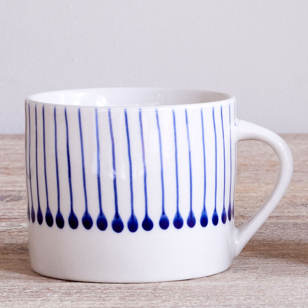 Nkuku Iba Mug Indigo Large